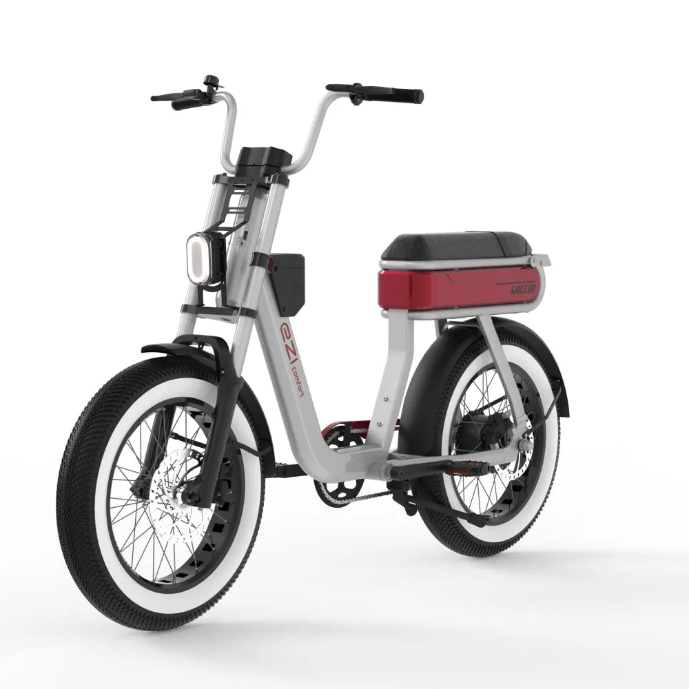 AGM Goccia Comfort Fatbike - Rood