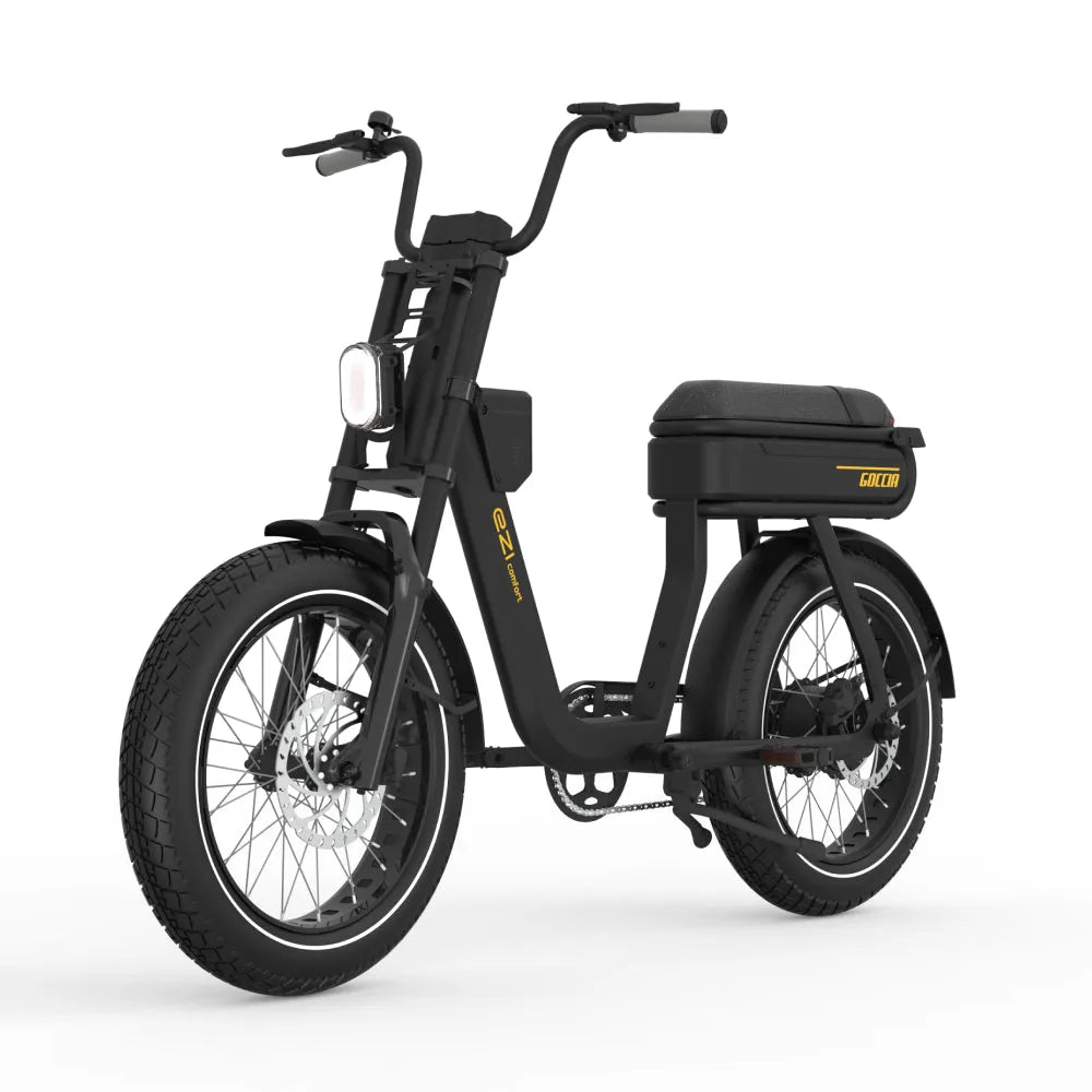 AGM Goccia Comfort Fatbike - Zwart