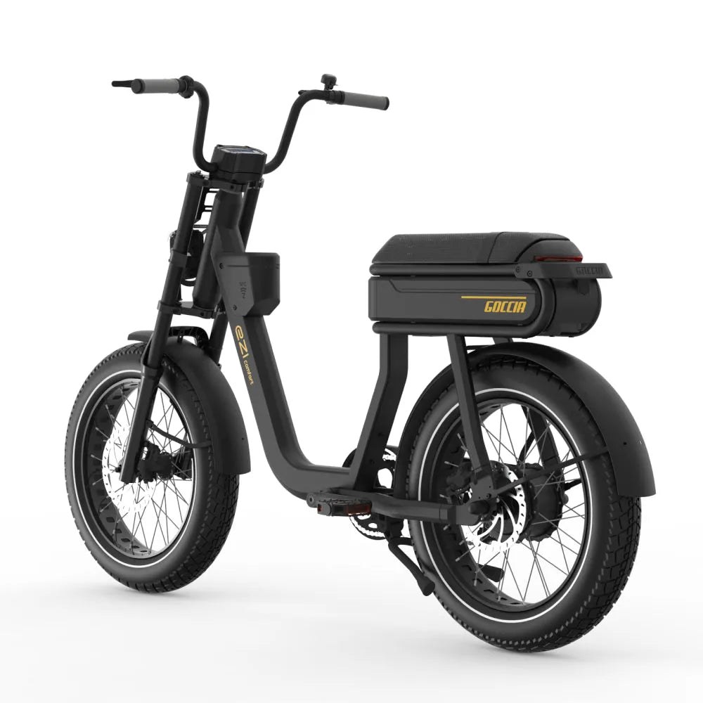 AGM Goccia Comfort Fatbike - Zwart