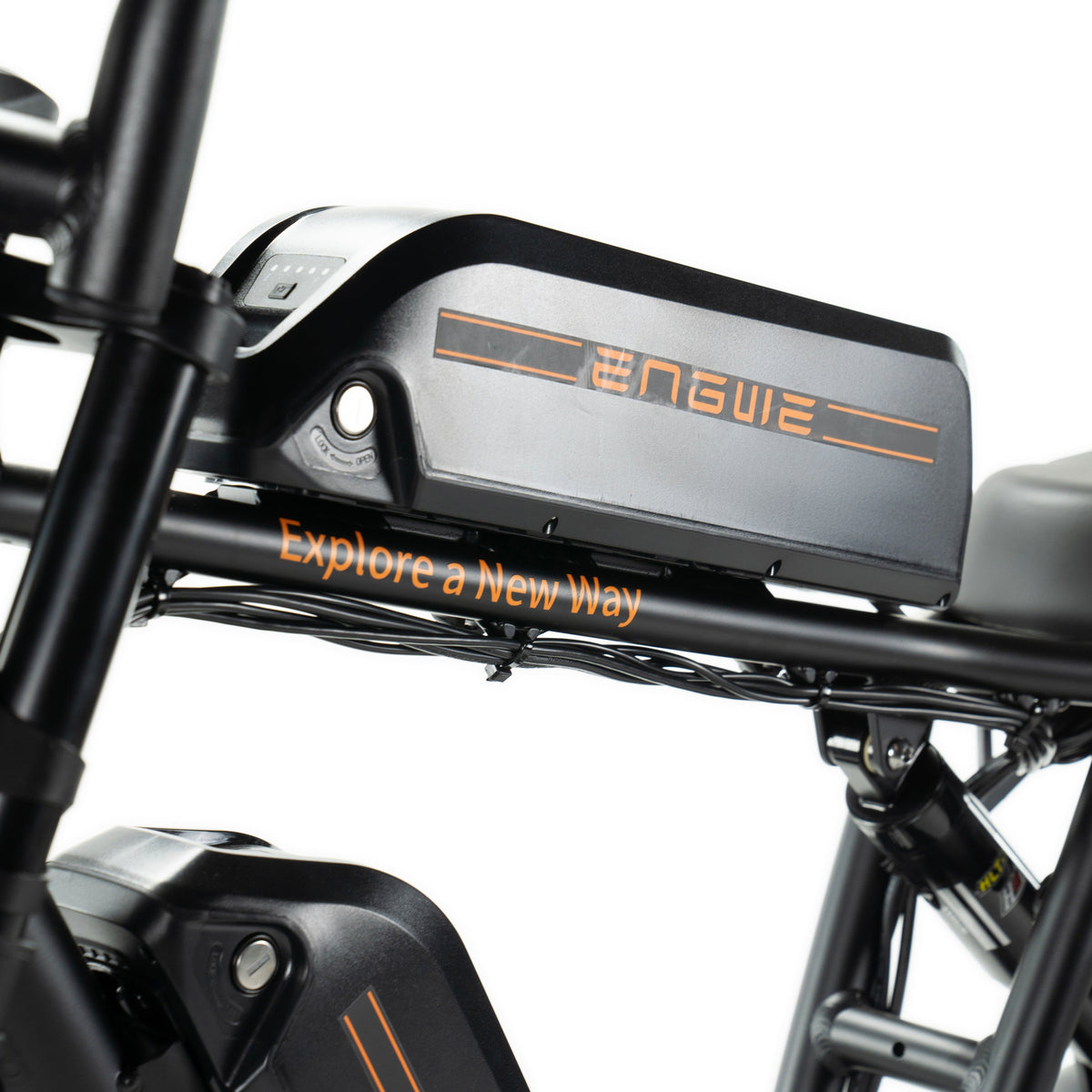ENGWE M20 Zwart – dubbele accu, extra capaciteit