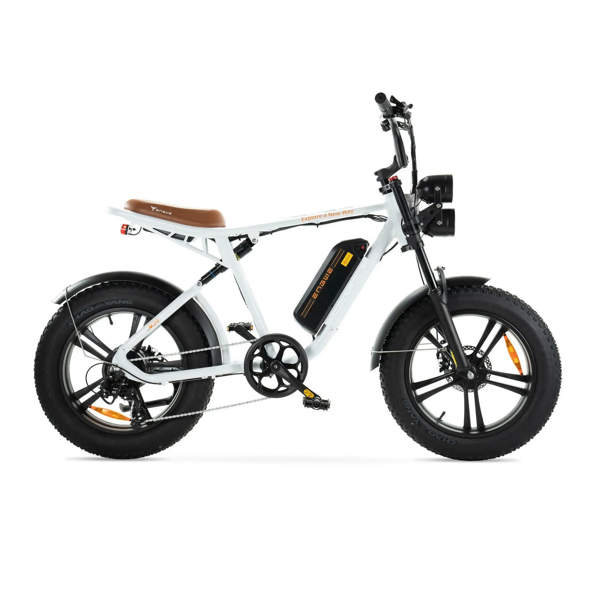 ENGWE M20 Wit – frisse look, enkele accu