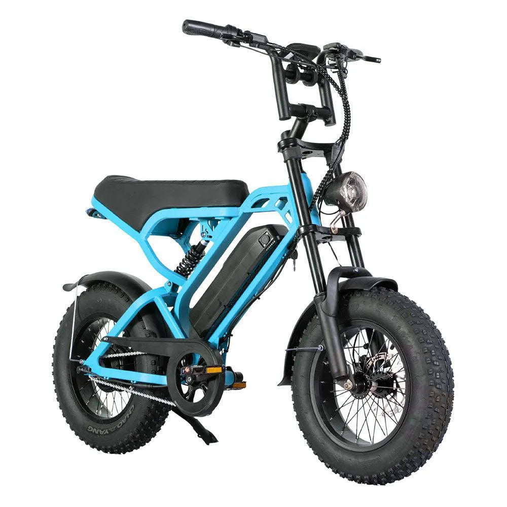 QM Wheels V20 Pro Mini Blauw – kleur in je rit