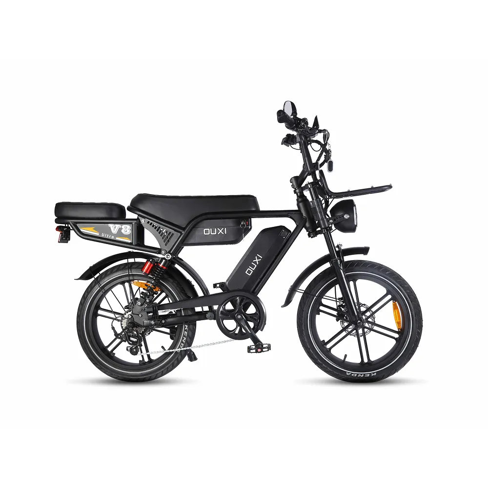 OUXI V8 Ultra Max Zwart – dubbele accu, extra capaciteit
