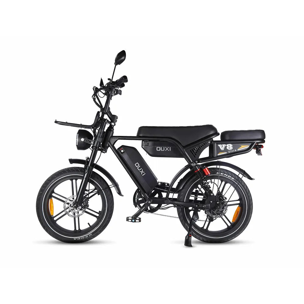 OUXI V8 Ultra Max Zwart – dubbele accu, extra capaciteit