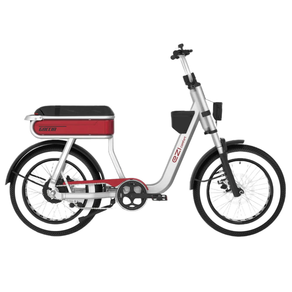 AGM Goccia Comfort Fatbike - Rood