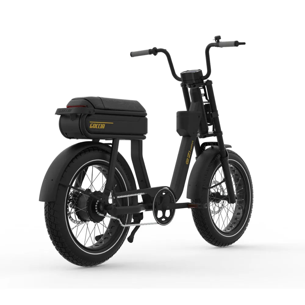 AGM Goccia Comfort Fatbike - Zwart