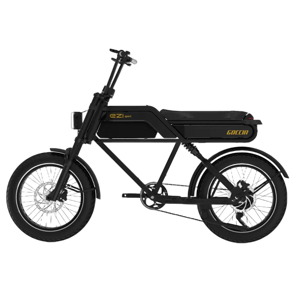 AGM Goccia Sport Fatbike - Zwart