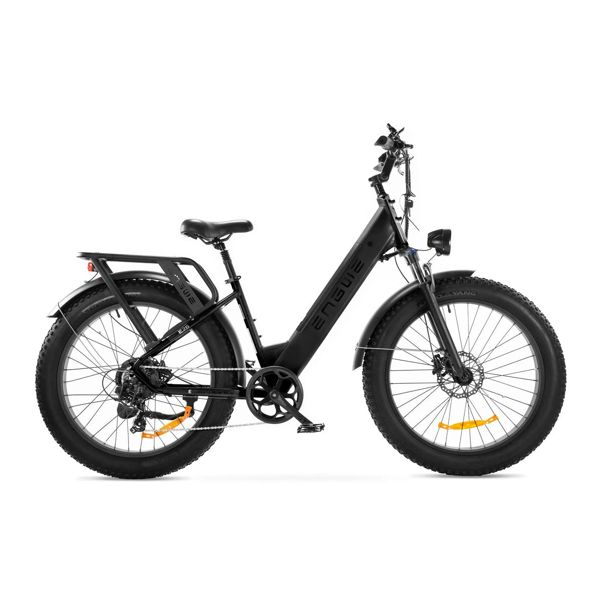 ENGWE E26 Zwart – lage instap, groot rijplezier