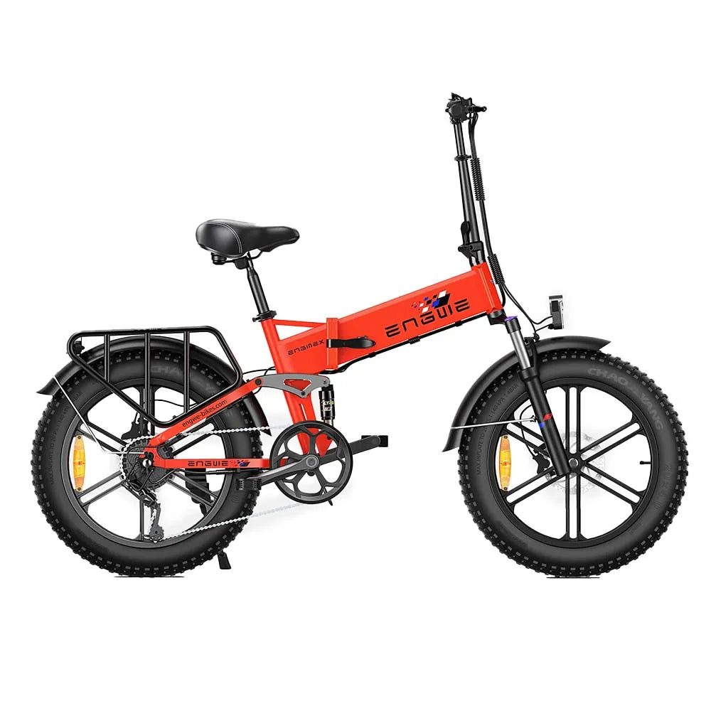ENGWE Engine X Rood – opvouwen en verder