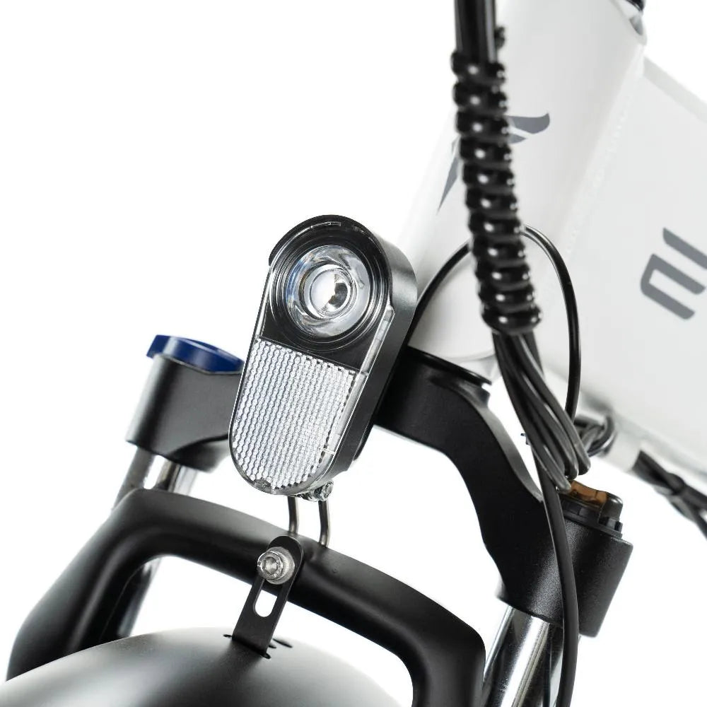 ENGWE Engine X Wit – compact opbergen, vrijuit fietsen