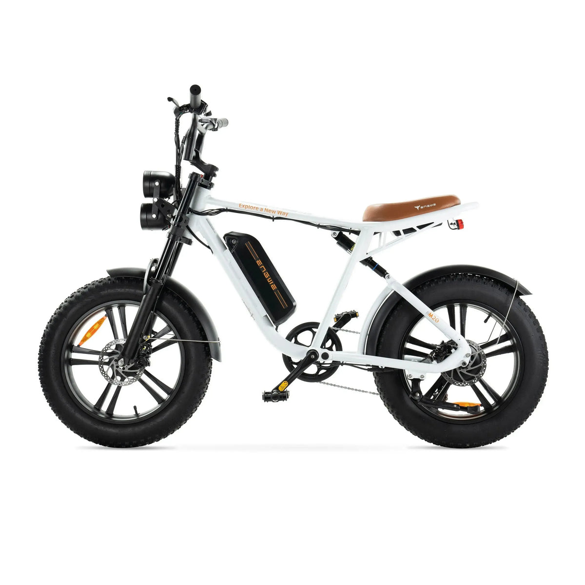 ENGWE M20 Wit – frisse look, enkele accu