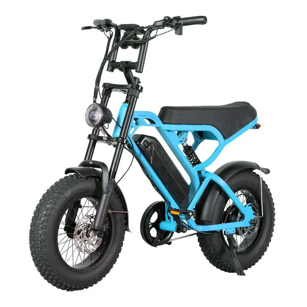 QM Wheels V20 Pro Mini Blauw – kleur in je rit