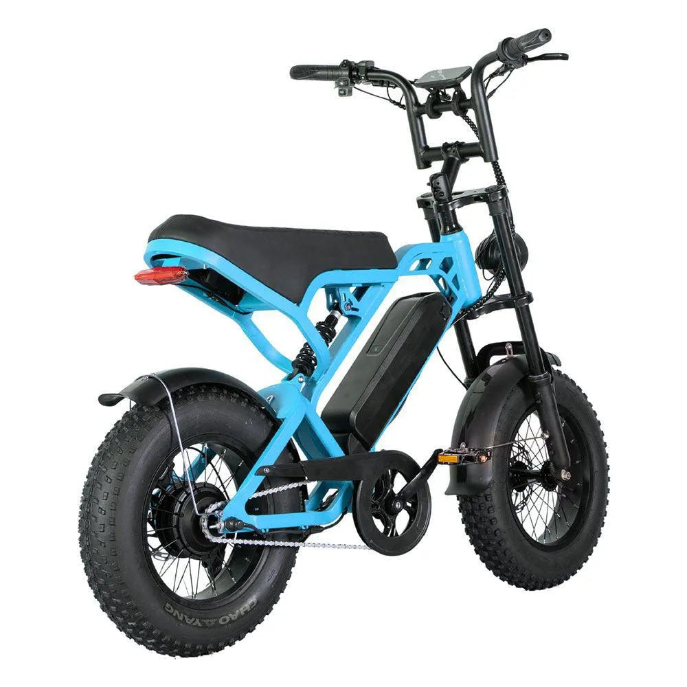 QM Wheels V20 Pro Mini Blauw – kleur in je rit