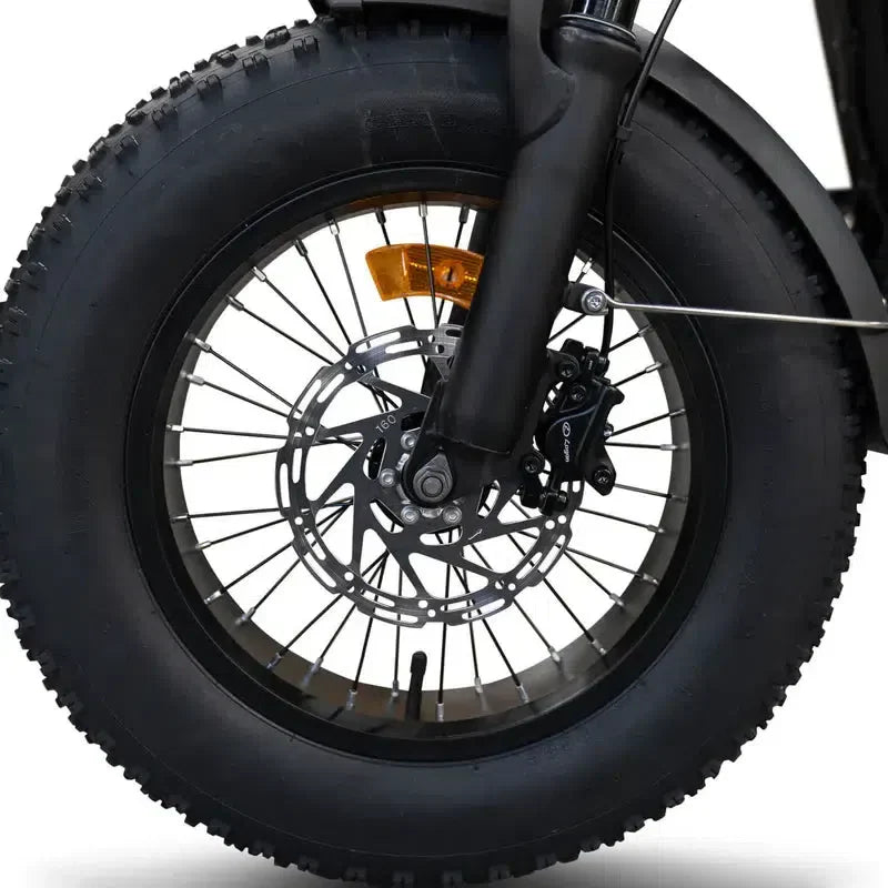 QM Wheels V20 Pro Mini Zwart – compact op pad