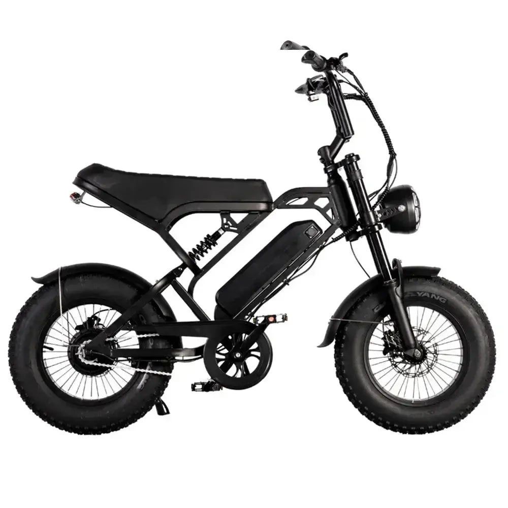 QM Wheels V20 Pro Mini Zwart – compact op pad